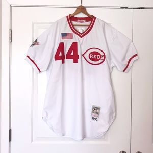 Cooperstown Collection: Cincinnati Reds 1990 World Series Eric Davis Jersey